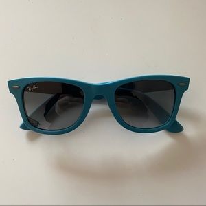 Ray Ban Turquoise Wayfarer Sunglasses